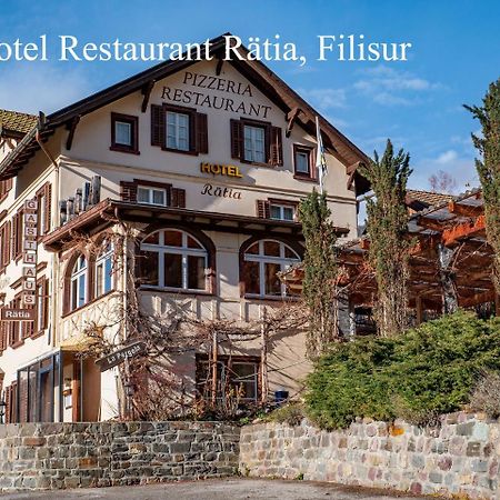 Hotel Restaurant Raetia Filisur Exteriér fotografie